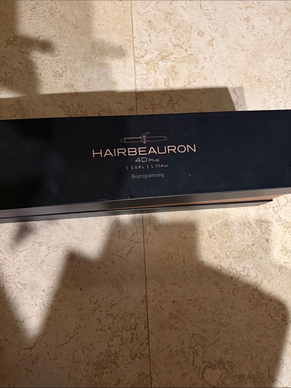 4D Plus Curl Hair Styling Iron - Black